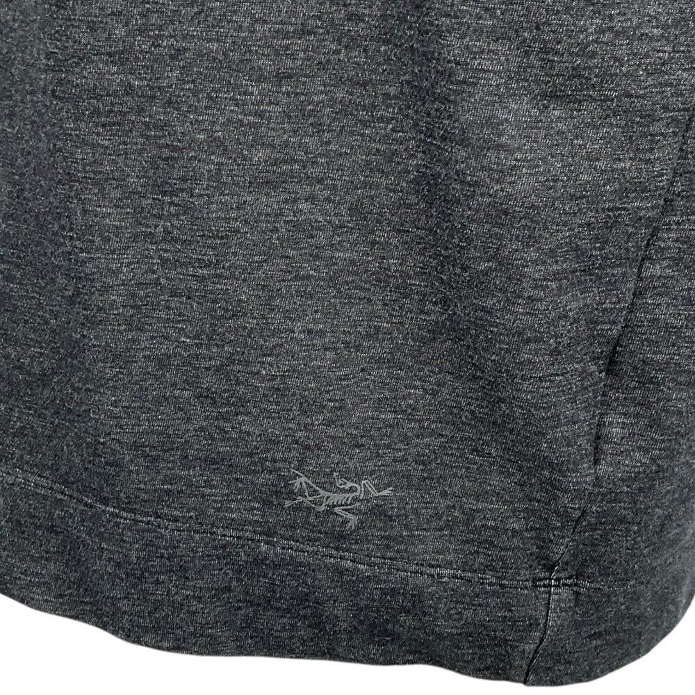 Arc'teryx Cela Dress Black Heather Short Sleeve Knee Length Size Small S - Picture 4 of 10